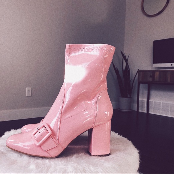 Pink Barbie | Ankle Booties - Picture 2 of 8
